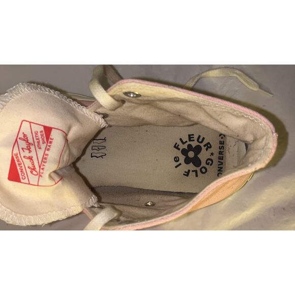 Converse Chuck 70 Hi x Golf Le Fleur Tyler The Creator Pink Chenille Unisex 9/11 - Picture 14 of 16